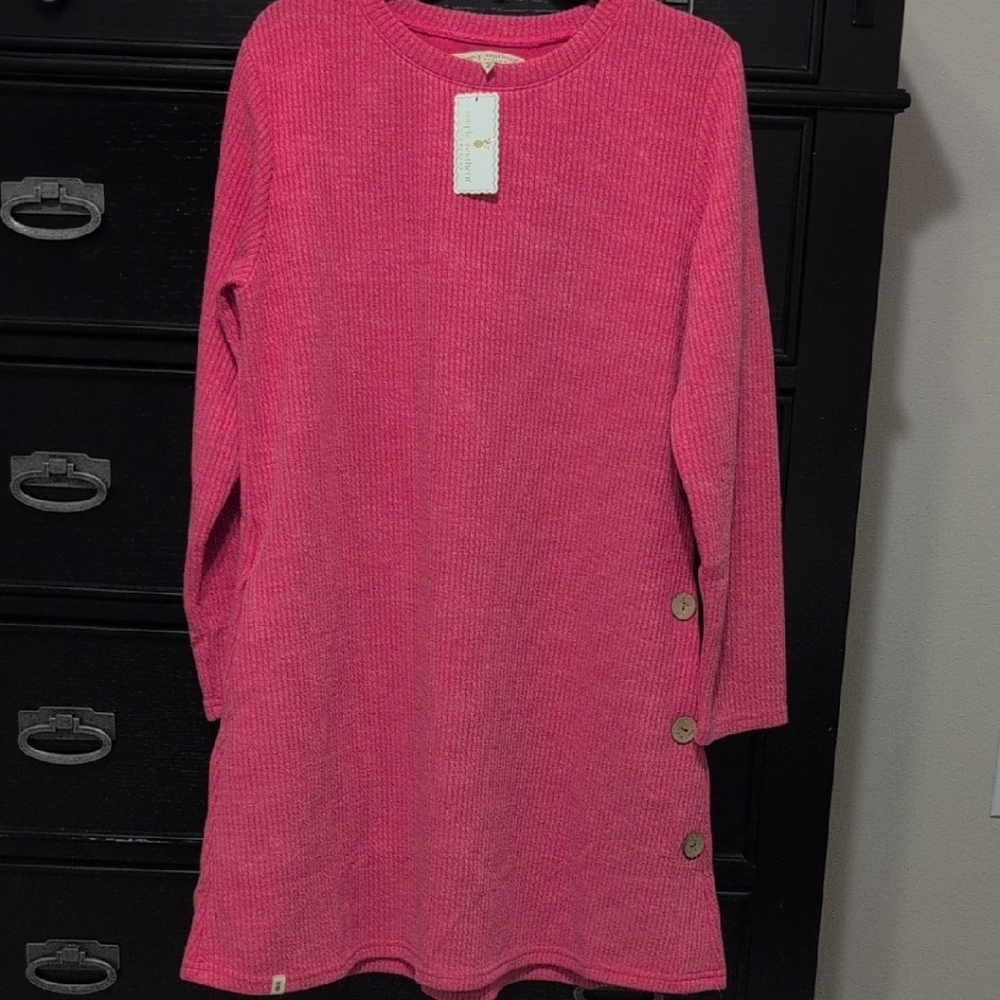 Simply Southern Pink Midi Dress